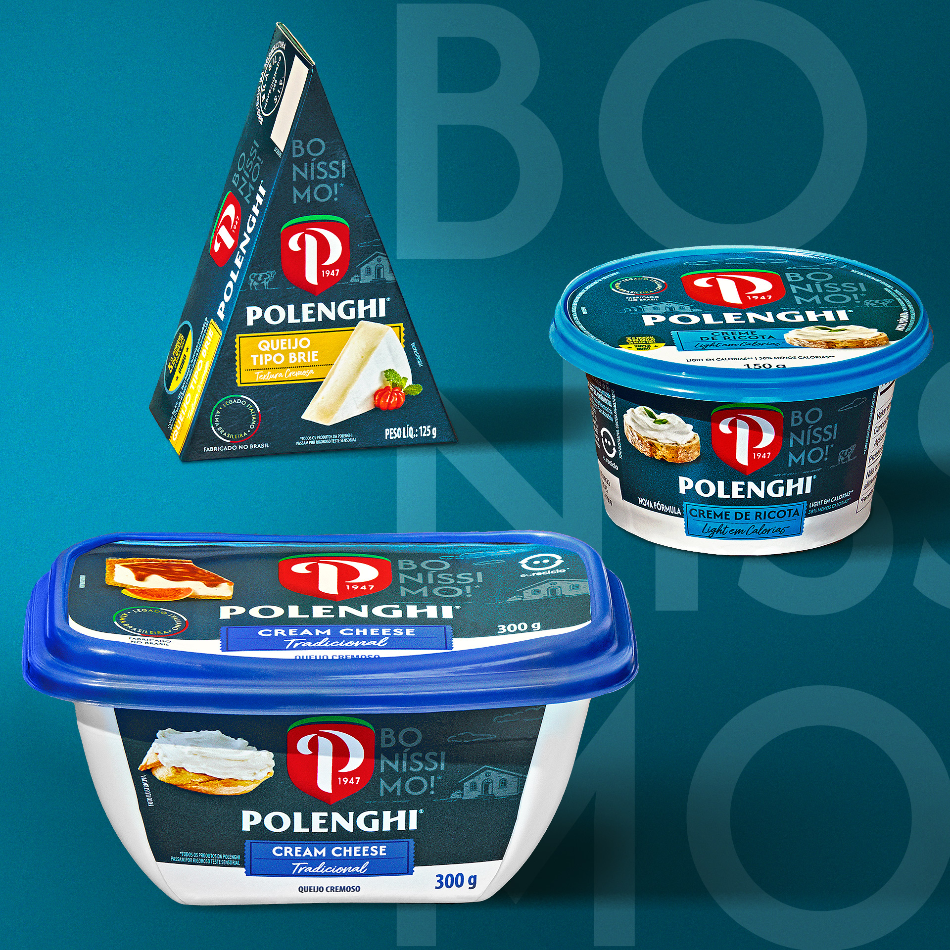 <span style = 'font-size:120%; font-weight: bold;'>Polenghi </span><br>O projeto reposiciona Polenghi ao fundir sua essência italiana de 1947 com a rica tradição brasileira de queijos, criand...