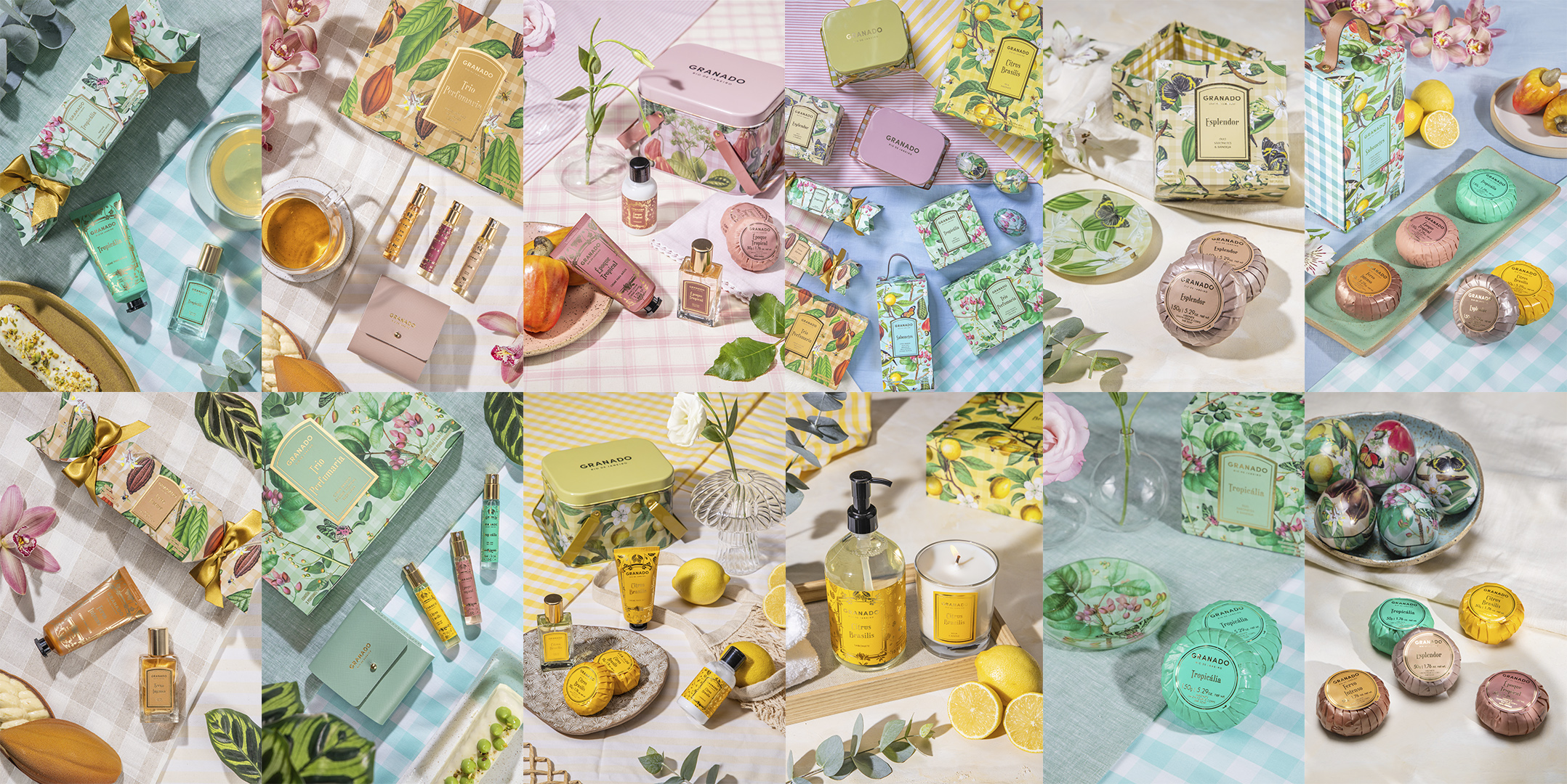 <span style = 'font-size:120%; font-weight: bold;'>Granado - Coleção Picnic Gourmand</span><br>Inspirada pelo charme dos piqueniques e pelo universo da perfumaria vintage, a Granado trouxe para a Páscoa de 2025 a co...