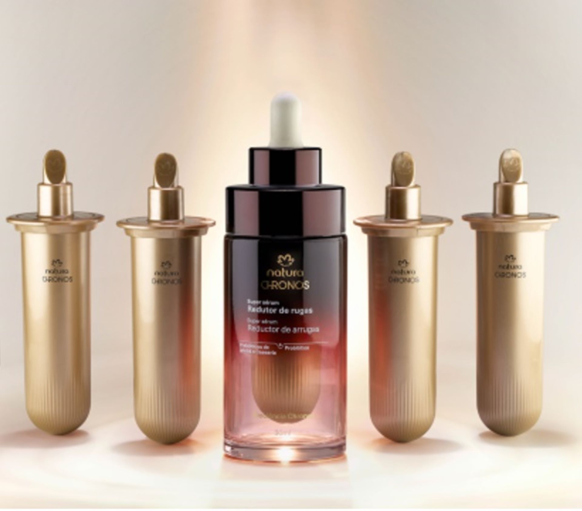 <span style = 'font-size:120%; font-weight: bold;'>Natura Chronos Derma Séruns Concentrados</span><br>Em um mundo onde beleza e sustentabilidade caminham lado a lado, nasce uma proposta que une inovação, consciência ambien...