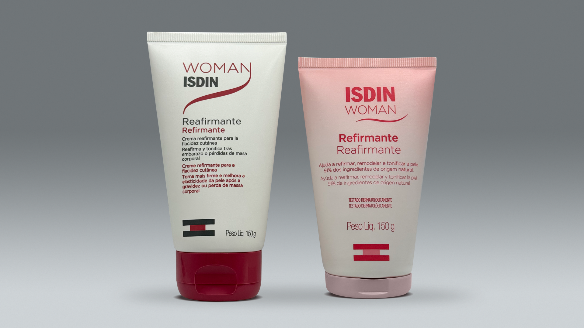 <span style = 'font-size:120%; font-weight: bold;'>ISDIN - Redesign Bisnaga D50</span><br>A empresa criou a bisnaga Eco Low Profile, 100% reciclável, com redução de plástico e monomaterial para o atendimento do...