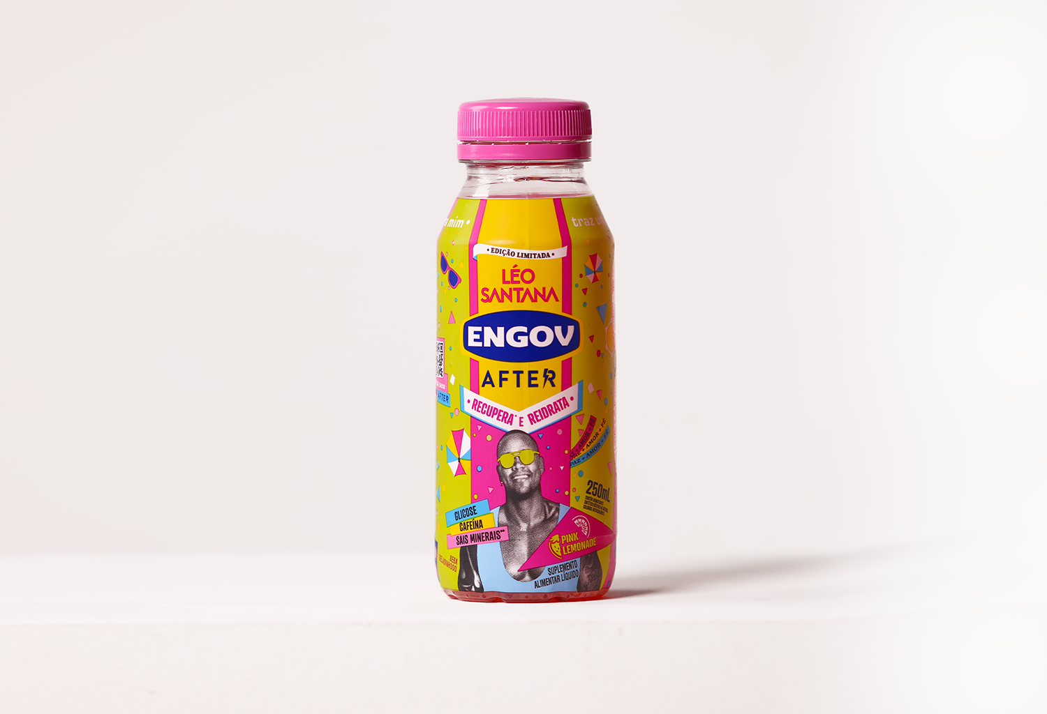 <span style = 'font-size:120%; font-weight: bold;'>Engov After Pink Lemonade by Léo Santana</span><br>Engov After, pioneiro no Brasil em bebidas de recuperação para a ressaca desde 2019, reforçou seu papel de líder em inov...