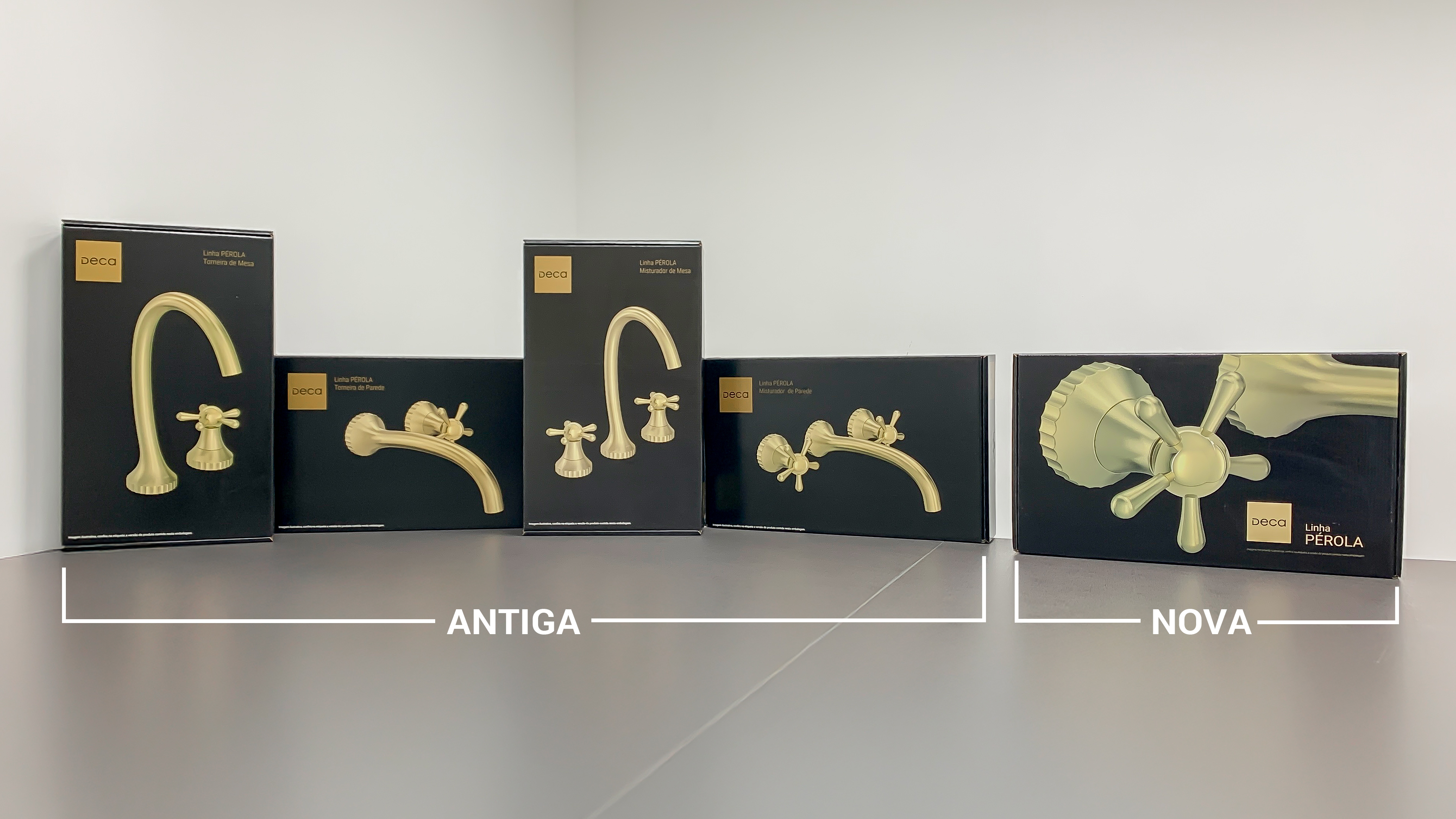<span style = 'font-size:120%; font-weight: bold;'>Deca Misturador e Torneira Pérola</span><br>O projeto surgiu da necessidade de resolver danos causados pela embalagem anterior da Linha Pérola, inadequada para prot...
