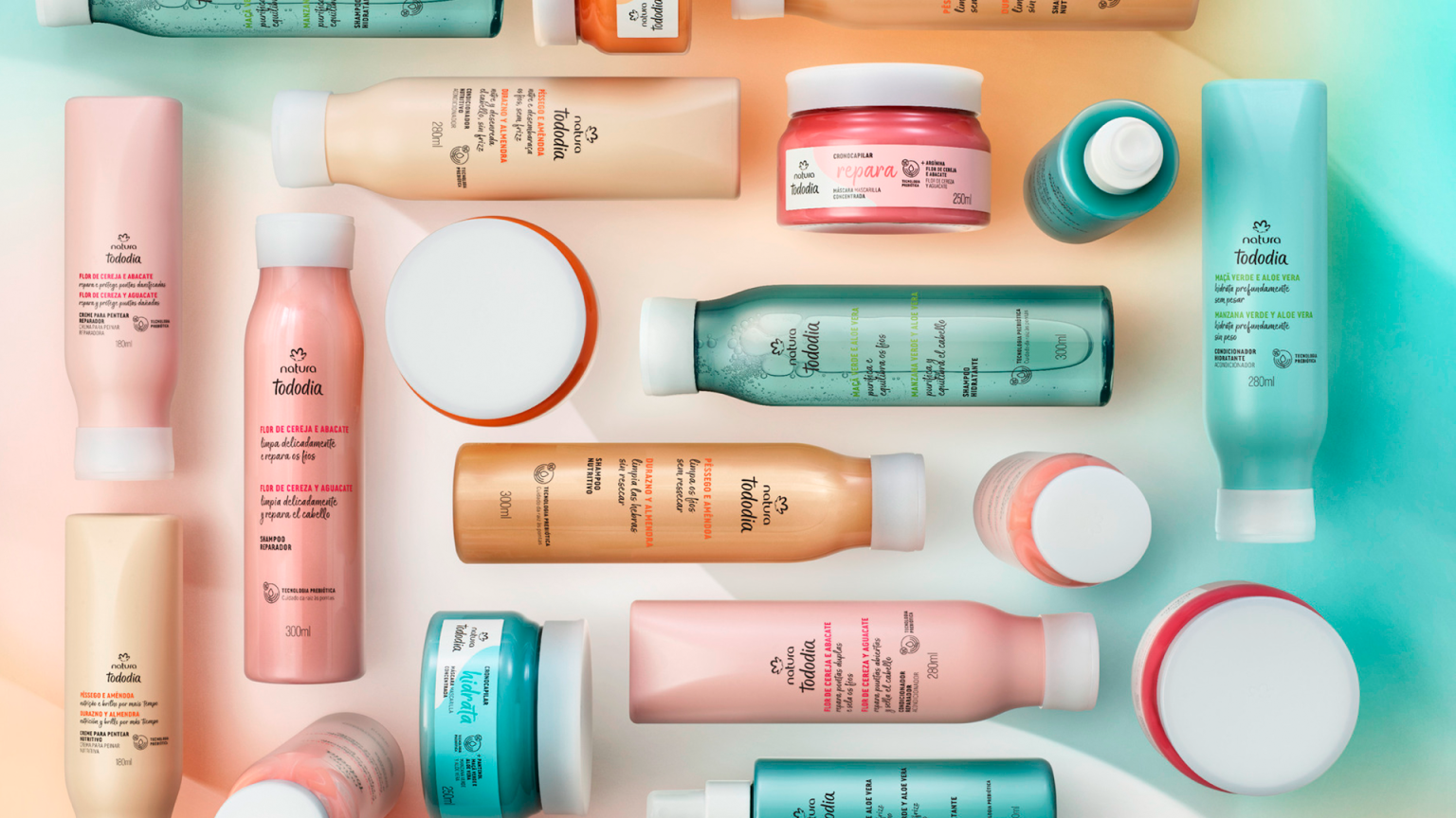 <span style = 'font-size:120%; font-weight: bold;'>Natura Tododia Cabelos</span><br>A partir da paixão da Natura por cosméticos, nosso profundo conhecimento em pele e cabelos e da constante aplicação do q...